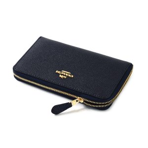 ミディアム ジップ アラウンド ウォレット クロスグレイン レザー