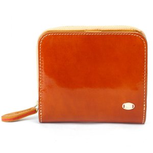 グロッソ ラウンドファスナー ニつ折り財布