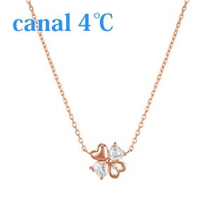 ヨンドシー（4℃） クローバーネックレス