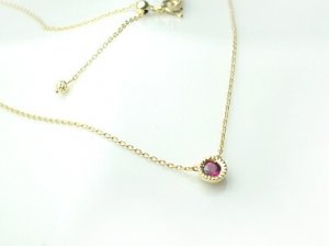 ah oui ルビーネックレス