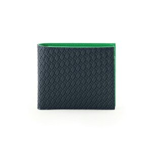 マルチカラー 二つ折り財布