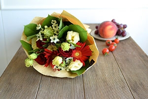 花のまちころぼっくる 花束