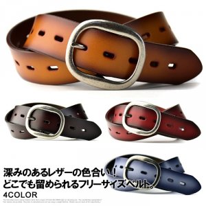 フラグオンクルー（FLAG ON CREW） 革ベルト