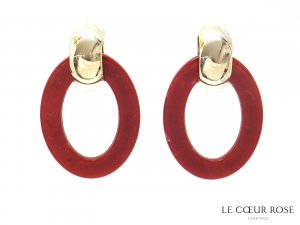 ルクールロゼ（LE COEUR ROSE） シリコンイヤリング