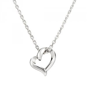 オープンハート エターナルシルバー ネックレス