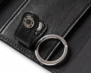 ネプチューン シルバースタースタッズ付き レザー キ―ケース