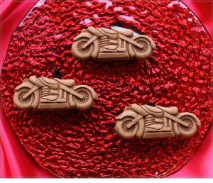 車・電車のチョコ