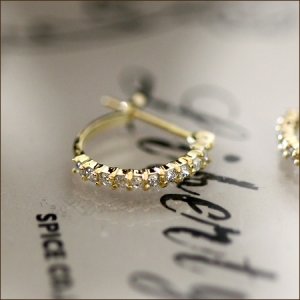 モンコライユ（mon.corail） ゴールドピアス