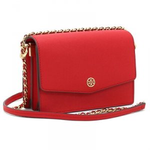 極美品✨トリーバーチ ショルダーバッグ ポシェット レッド レザー