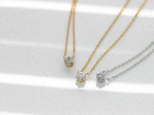 ラパ（RAPA） 一粒ダイヤネックレス