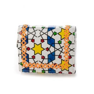 ハンドクロスステッチ 折財布