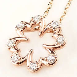 ジュエリーアイ（Jewelry i） クローバーネックレス