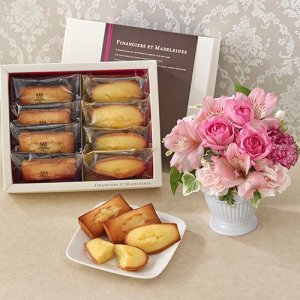 花とスイーツのセット