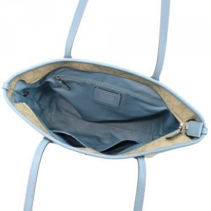 シグネチャー シティ ジップ トップ トートバッグ