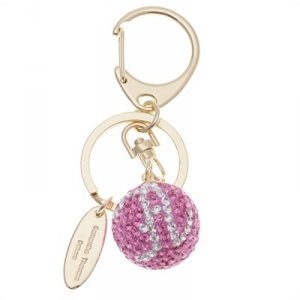 サマンサタバサデラックス ミラーボールイニシャルチャーム