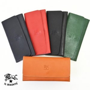 イル ビゾンテ（IL BISONTE） 三つ折り長財布