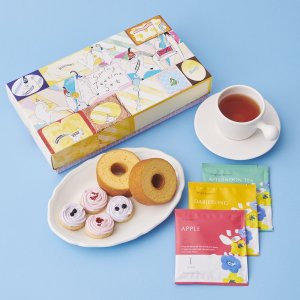 紅茶とスイーツのセット