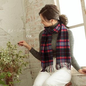 アッティーヴォ（Attivo） カシミヤマフラー