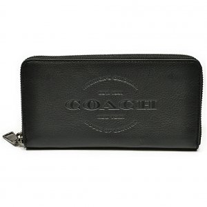 アコーディオン ウォレット 型押しロゴ