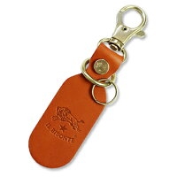 レザープレート キーホルダー