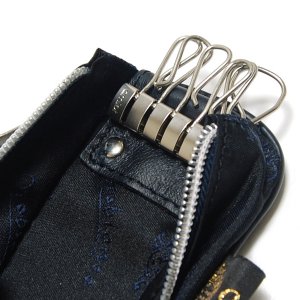 ポルターレ 11-N ナイロン/レザー キーケース