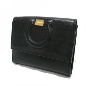 ガンチーニ Wホック 二つ折り財布