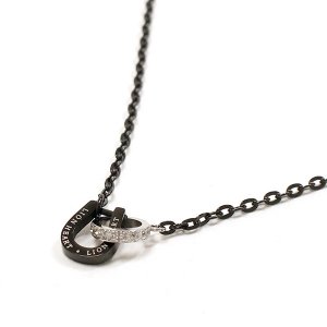 ホースシュー リングネックレス