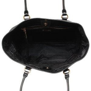 レザートリミング トートバッグ