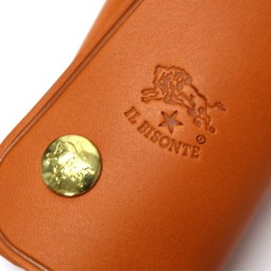 スナップボタン 4連 三つ折り キーケース