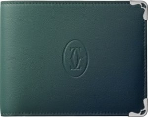 マスト ドゥ カルティエ 6カード ウォレット カーフスキン パラジウム フィニッシュ