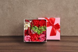 ギフトショップ 和結び フラワーアレンジメント