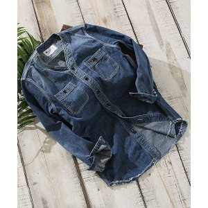 ナノ・ユニバース（nano・universe） デニムシャツ