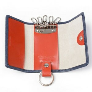 キーケース ウィズ リング / ロンドンカーフ × ブライドル（KEYCASE with RING / LONDONCALF × BRIDLE）