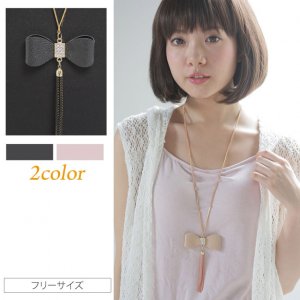 ミンミン（Mimmin） リボンネックレス