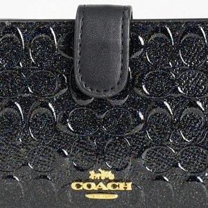 シグネチャー ミディアム コーナー ジップ ウォレット