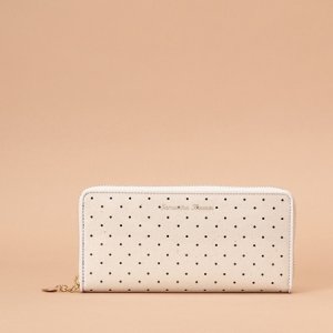 ドット柄 長財布