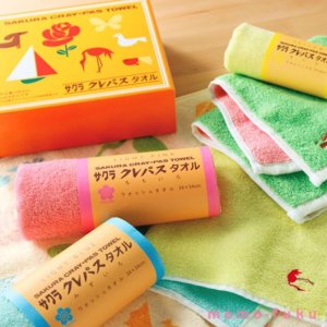 サクラクレパスタオル