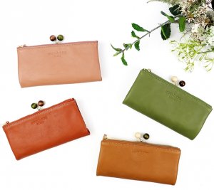 ズッケロ フィラート（zucchero filato） がま口財布