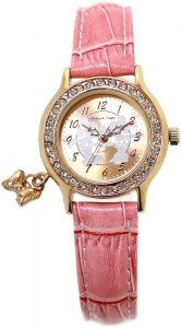 ディズニー（Disney） 革ベルト腕時計