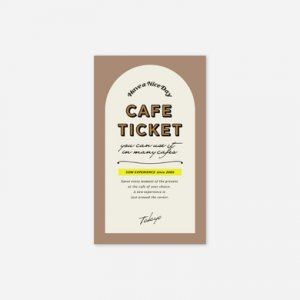 カフェチケット