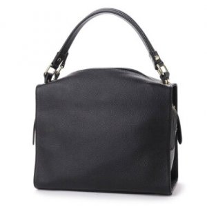 本牛革2wayボックス型ハンドバッグ