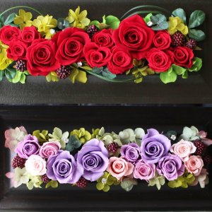 プリザーブドフラワー