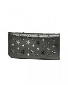 クーパー シルバーガンメタリックミックス 二つ折りラージ ウォレット