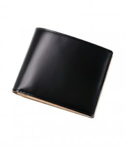 コードバン&ベジタブルタンニンレザー カード札入れ