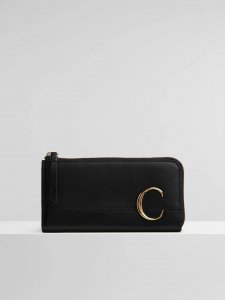 クロエシー ロングフラットジップウォレット