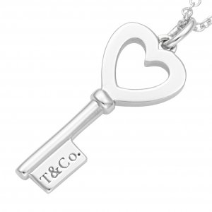 ティファニーキー ハート キーペンダント