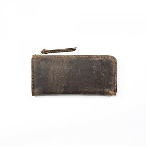 クーズー Lジップ ロングウォレット