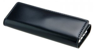 オイルシェルコードバン＆リンピッドカーフ キーケース