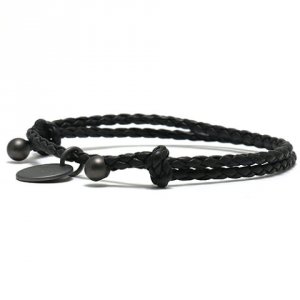 ボッテガ・ヴェネタ（BOTTEGA VENETA） レザーブレスレット