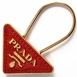 トライアングル ロゴプレート キーリング